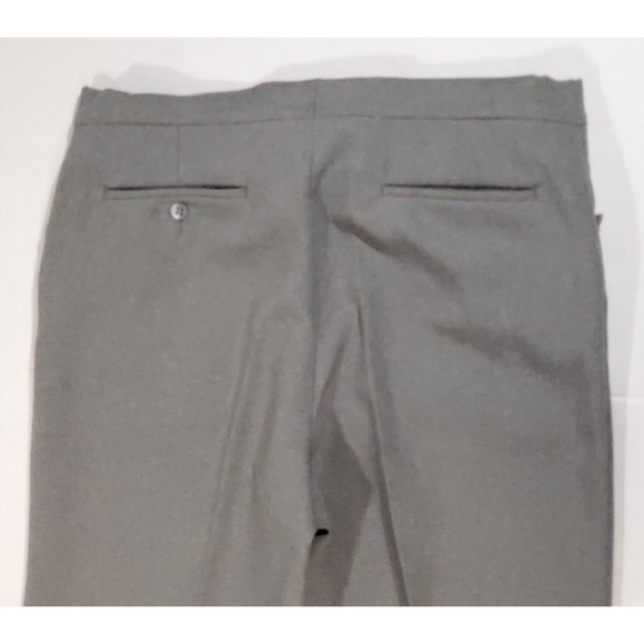 Haggar Mens 34 x 32 Dress Pants Expand-O-Matic Gray Heather Pockets Flat Front - Picture 4 of 12